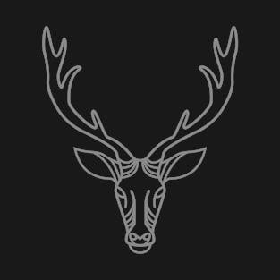 Monoline deer T-Shirt