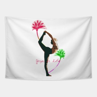 yoga lover Tapestry