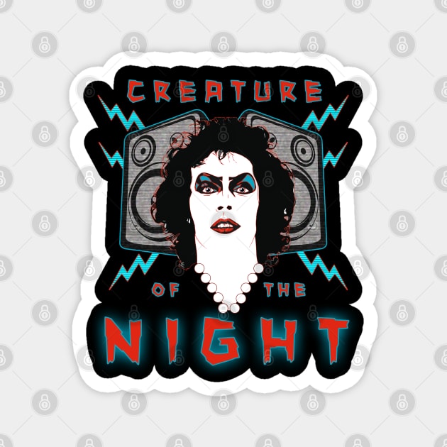 Creature of the Night Magnet by Spilled Ink