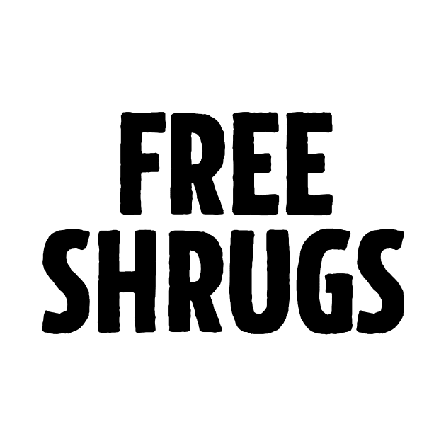 Free Shrugs by theoddstreet