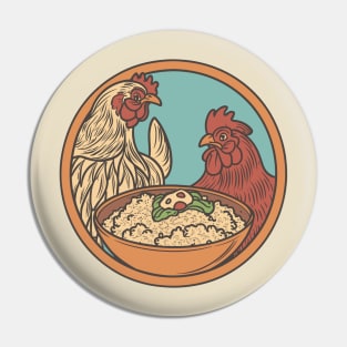 Chicken and rice Pin