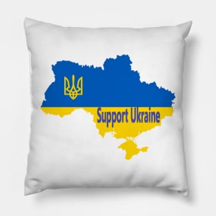 I stand with Ukraine! Pillow