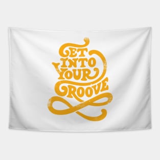 Get Into Your Groove vintage Tapestry