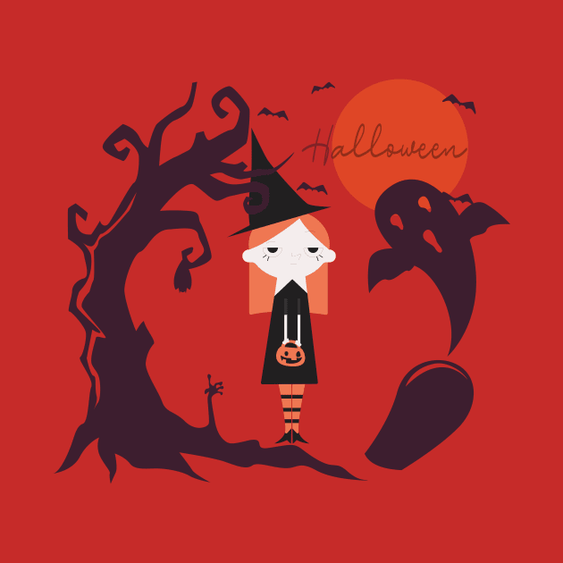 girl Halloween by Silemhaf