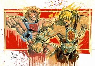 He-man V He-man Magnet