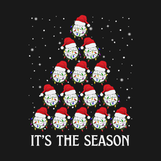 Golf Christmas Tree It's The Season Funny Golf Lover T-Shirt