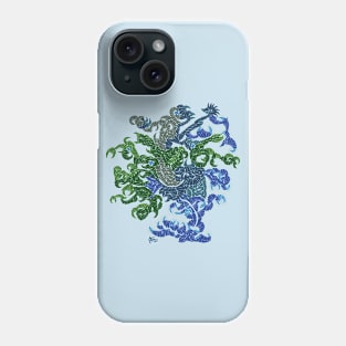 Neptune's Chariot - abstract art Phone Case