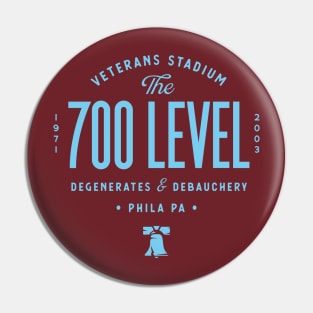 The 700 Level - Phillies Vintage Veterans Stadium Pin