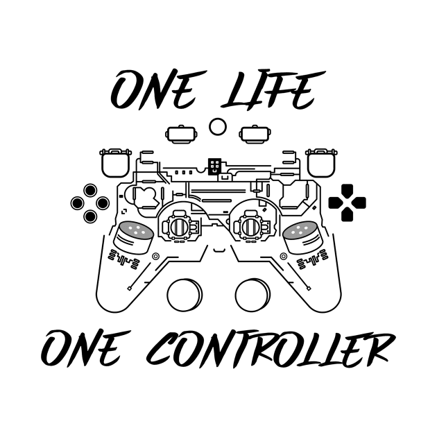 one life one controller by B-shirts