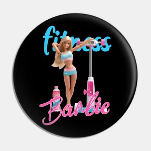 Fitness Barbie Vintage T-shirt 05 Pin