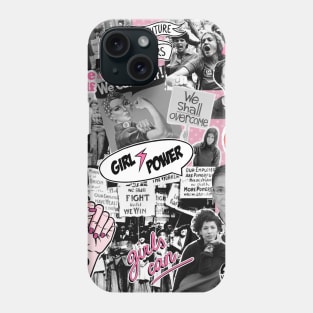 Feminism collage Phone Case