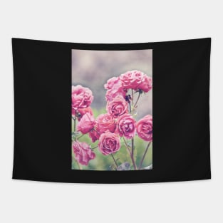 Plant Me Pink Roses Tapestry