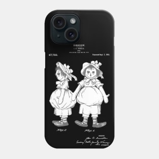 Raggedy Ann Doll Patent. Real Annabelle haunted or possessed doll - PBpng Phone Case