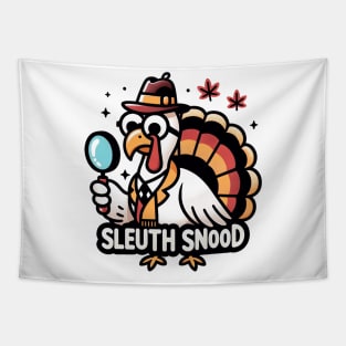 Thanksgiving t-shirt - Sleuth Snood Tapestry