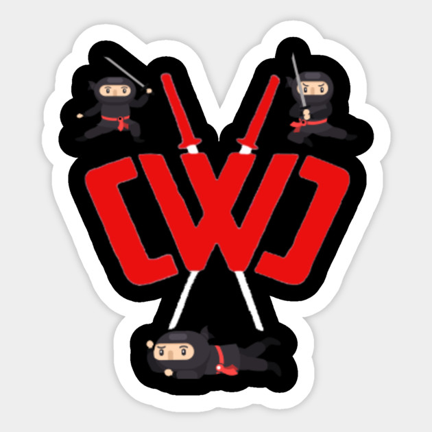 Cwc Chad Wild Ninja Swords T Shirt For Clay Kids Gift Cwc Chad Wild Ninja Swords For Sticker Teepublic