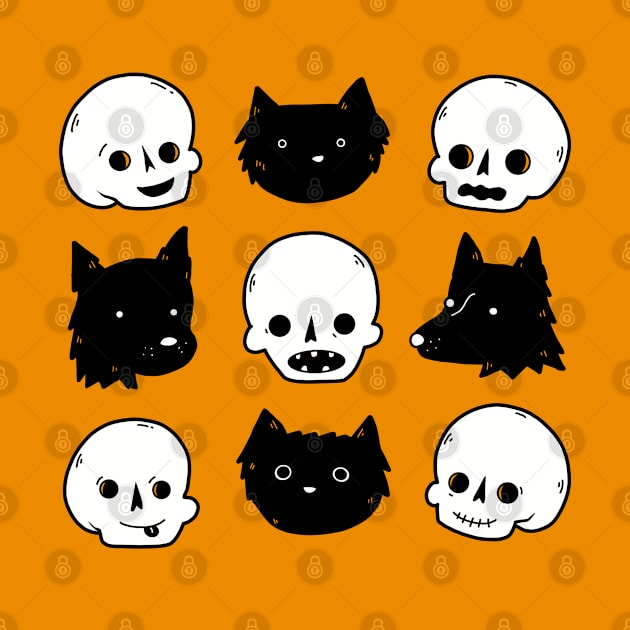 Silly Skellies by Little Spooky Studio