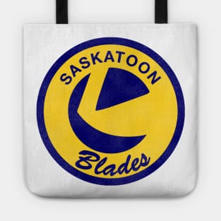 Defunct Saskatoon Blades Hockey Team Tote