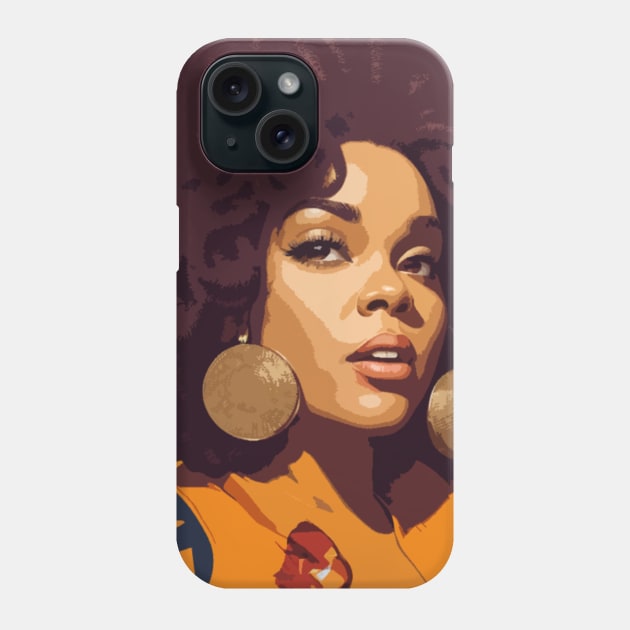 Jill Scott Phone Case by Moulezitouna