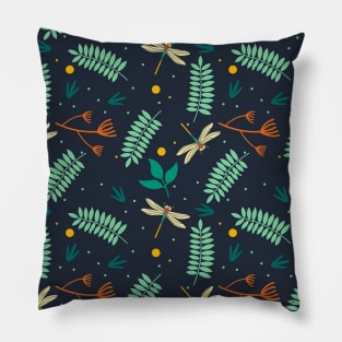 Leaves pattern face mask Pillow