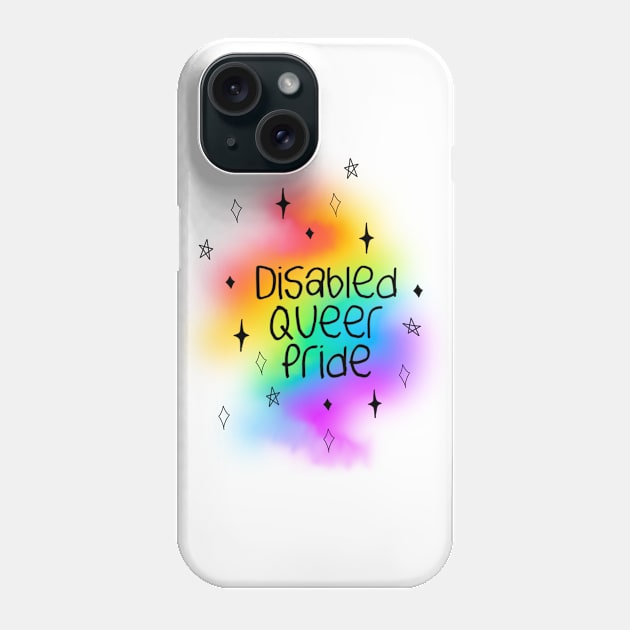 Disabled Queer Pride Phone Case by Dissent Clothing