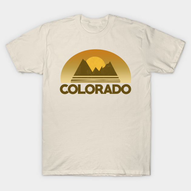 Vintage Colorado - Colorado - T-Shirt | TeePublic