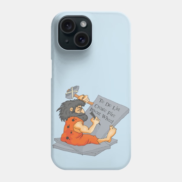 To Do List Phone Case by Cosmo Gazoo