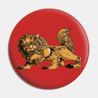 Foo Dog Pin