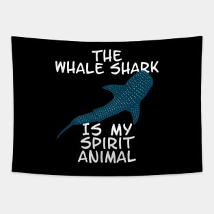 The whale shark is my spirit animal Tapestry