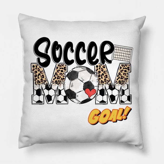 SOCCER MOM GOAL Pillow by Dot68Dreamz