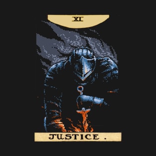 Dark souls - justice tarot card T-Shirt