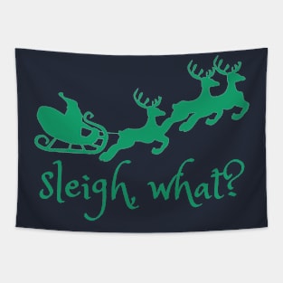 sleigh, what? Tapestry