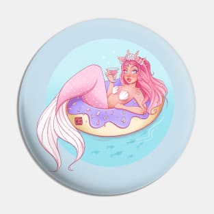 Pool party mermaid Pin