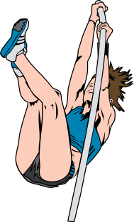 Pole Vaulting Woman - Pole Vault Shirt Magnet