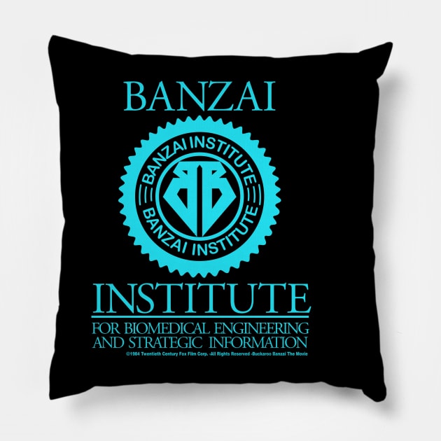 Banzai Institute Pillow by Dargie