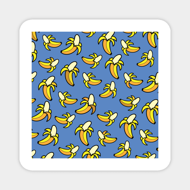 Banana Pattern 11 Magnet by B&K
