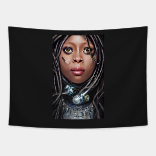 Erykah Badu Digital Graphic Tapestry