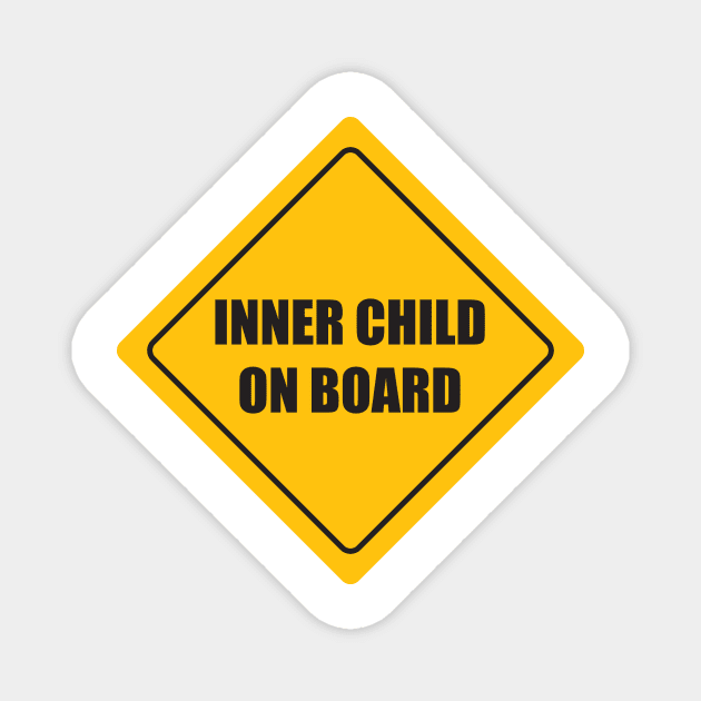 Inner Child On Board Magnet by DubyaTee