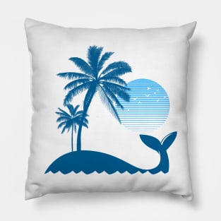 Whale Island Pillow