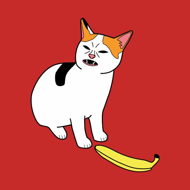 Cat No Banana Meme by Sashen