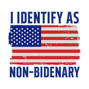 Anti Biden Democrat Liberal Non-Bidenary T-Shirt