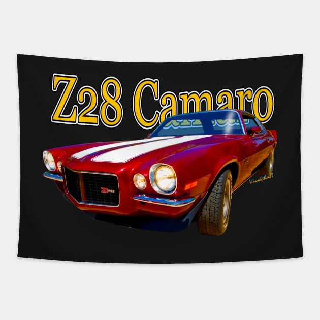 1971 Z28 Camaro HDR Tapestry by vivachas