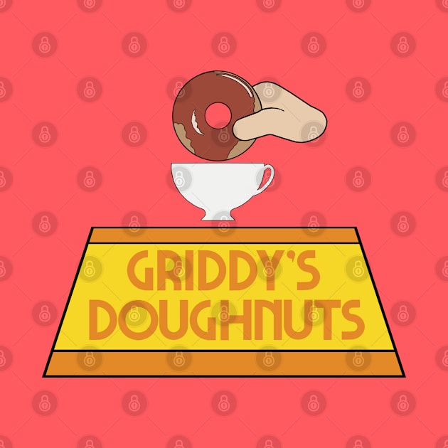 Griddy's Doughnuts - The Umbrella Academy by GeekGiftGallery