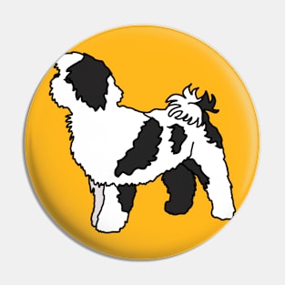 Shih Tzu Pocket Tee Pin