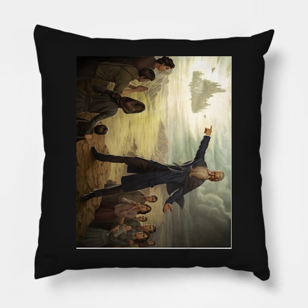 BIoshock Infinite Comstock Pillow by gruntcooker