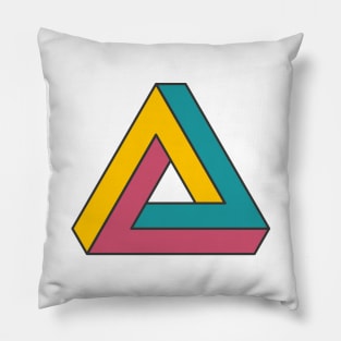 Penrose Triangle Pillow