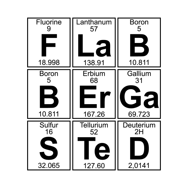 F-La-B-B-Er-Ga-S-Te-D (flabbergasted) by Donald Hugens