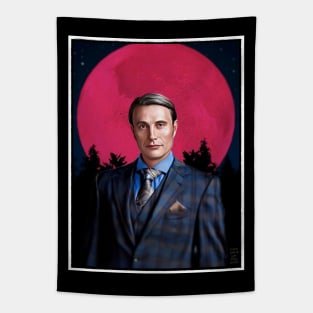 Red Moon Hannibal Tapestry