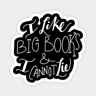 I Like Big Books Magnet