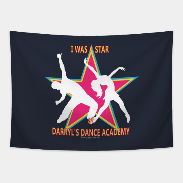 DARRYL'S DANCE ACADEMY Tapestry by theenvyofyourfriends