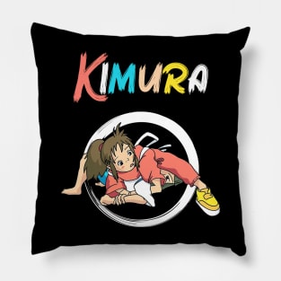 BJJ Jiu Jitsu Kimura - Funny Grappling Anime Kawaii Pillow